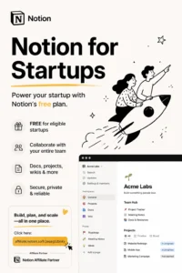 Read more about the article Notion for Startups: Notion Offers 3 to 6 Months Free for Startups: Here’s How to Claim This Powerful Productivity Upgrade in 2026